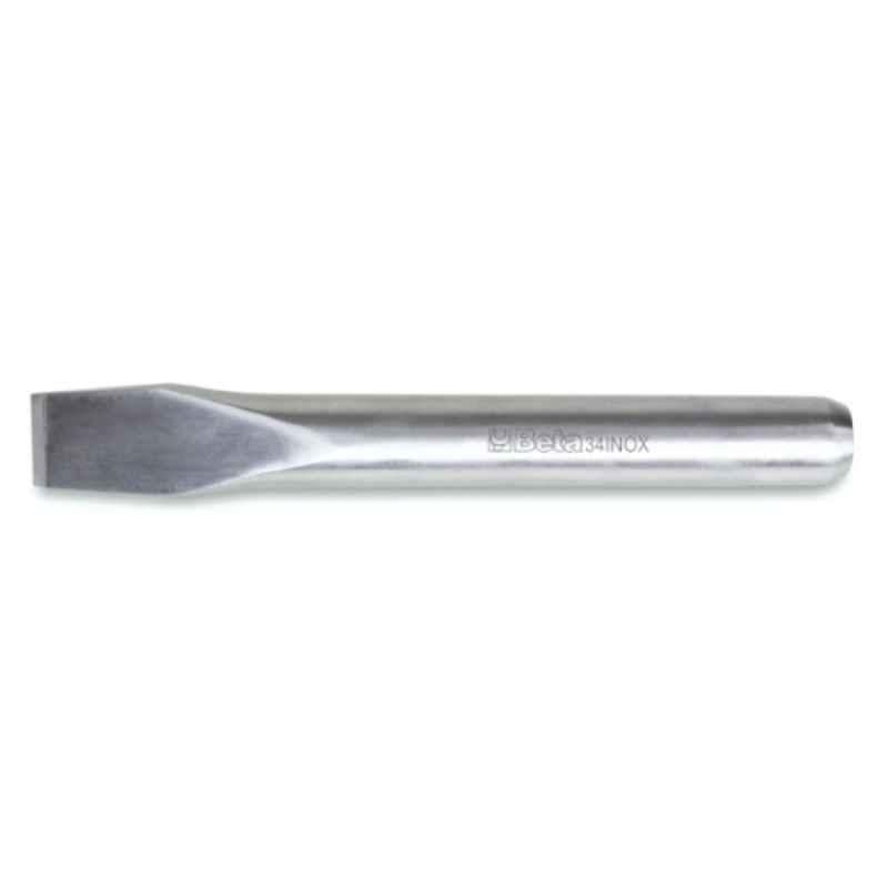 Beta 34INOX 20x200mm Stainless Steel Flat Chisel, 000340320