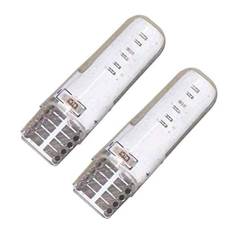 Buy AllExtreme EXT15CW Universal T10 LED Parking Light 5630 CMD Super  Bright Interior Pilot License Plate Dome Indicator Lamp Bulb for Car Bike  and Motorcycle (3W, White, 2 PCS) Online at Best