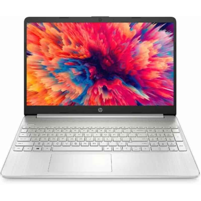 HP Natural Silver Laptop with 11th Gen Intel Core i3-1115G4/8GB RAM/512GB SSD/Windows 11 & 15.6 inch Display, 15S-FQ2717TU