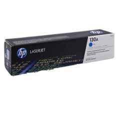 HP 130A Cyan Original LaserJet Toner Cartridge, CF351A