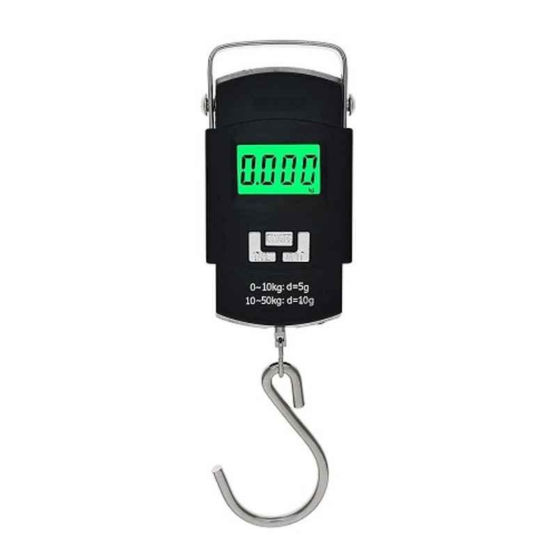 Digitech Black Portable Digital Hook Type Weighing/Temp Scale Machine (Pack of 5)