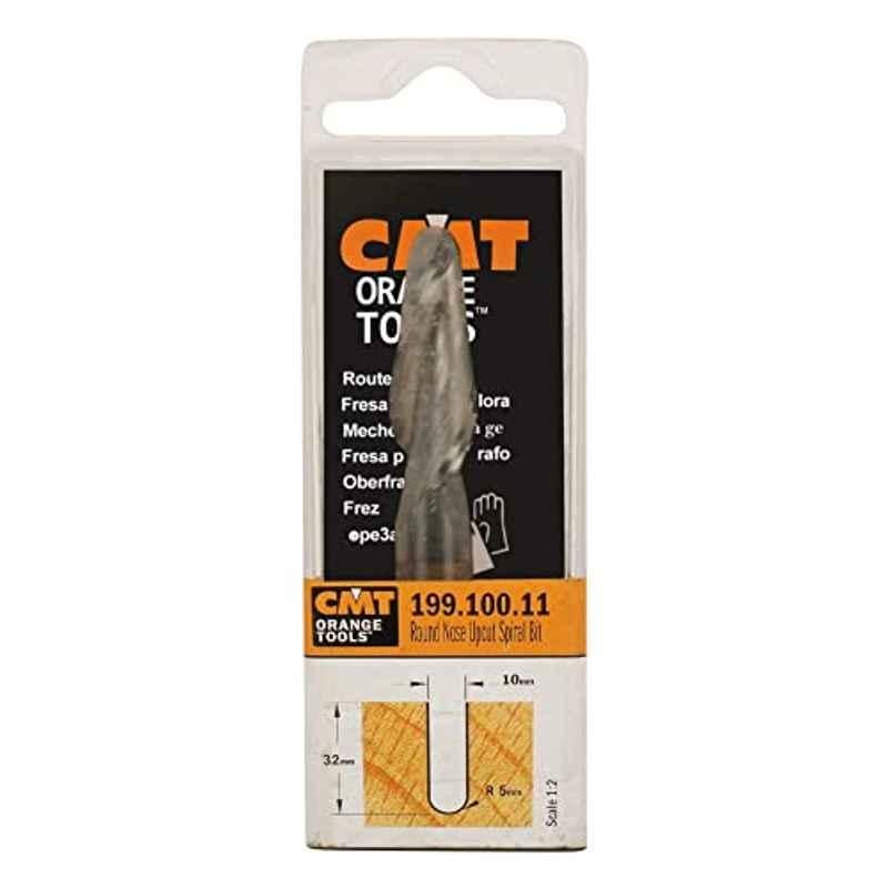 CMT 199.081.11 8mm Round Nose Solid Carbide Upcut Spiral Bits