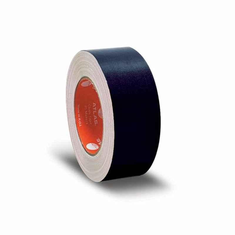 Atlas Cloth Tape, AS-BTC2025-BK, 50 mmx25 m, Black