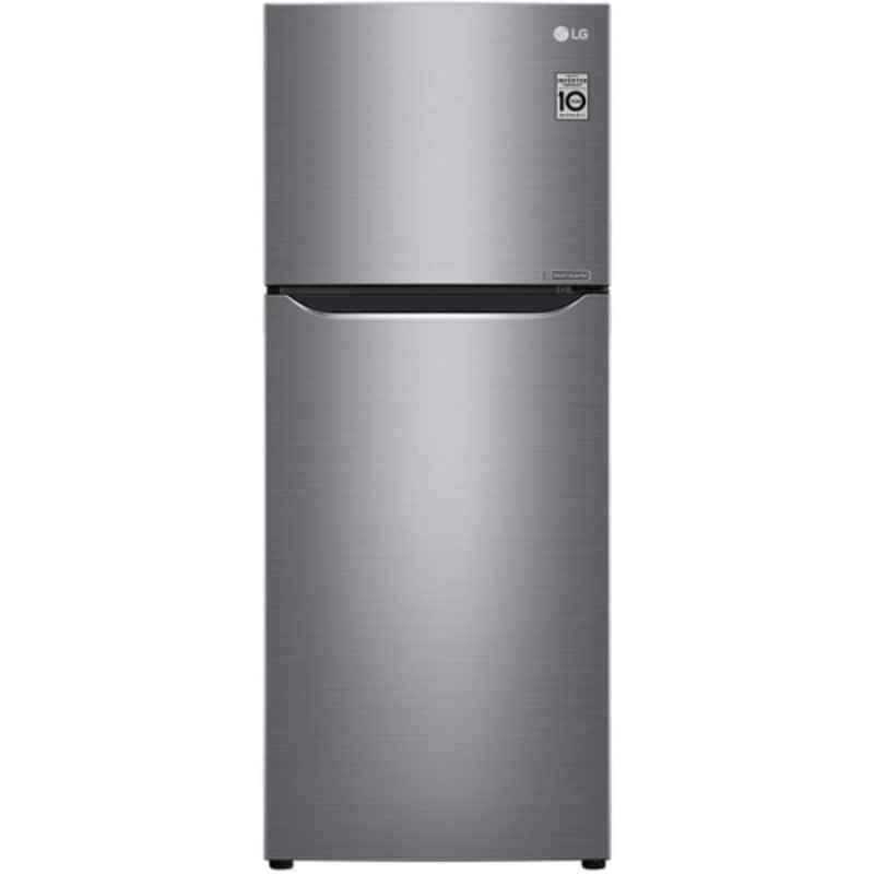 LG 345L Platinum Silver Double Door Refrigerator