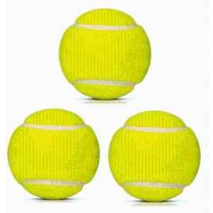 Edenglow Green Standard Light Weight & Cricket Soft & Bouncy Tennis Ball (Pack of 3)