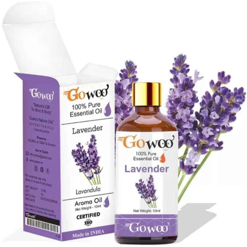 GoWoo 10ml Steam Distilled Virgin Lavender Oil, GoWoo-P-26