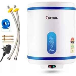 Gestor Storm 15 Litre 2000W 5 Star White & Blue Vertical Storage Geyser