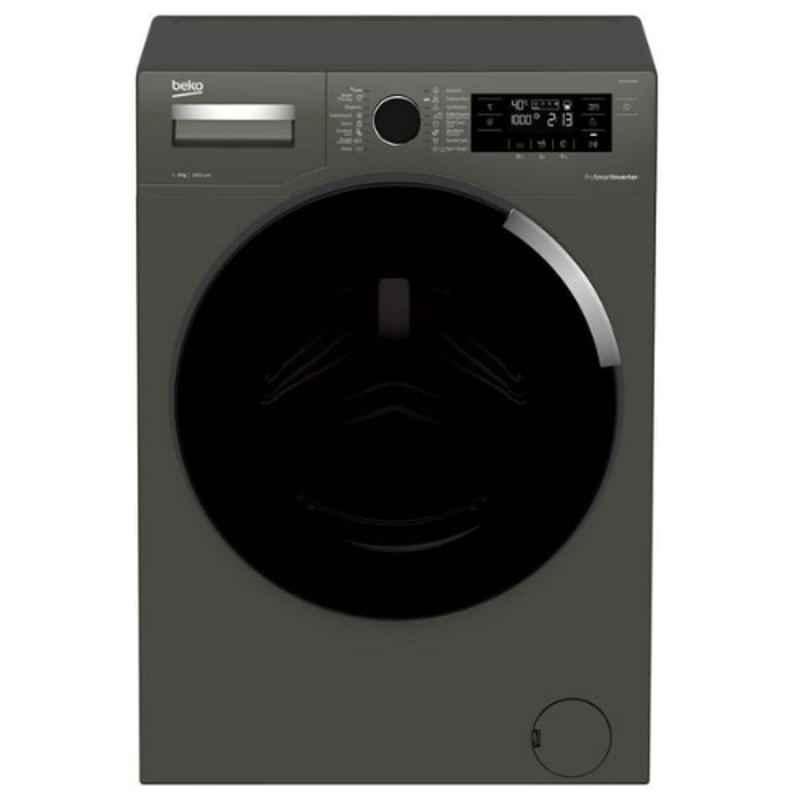 Beko 9kg Manhattan Grey Front Load Washer, WTV9745XM