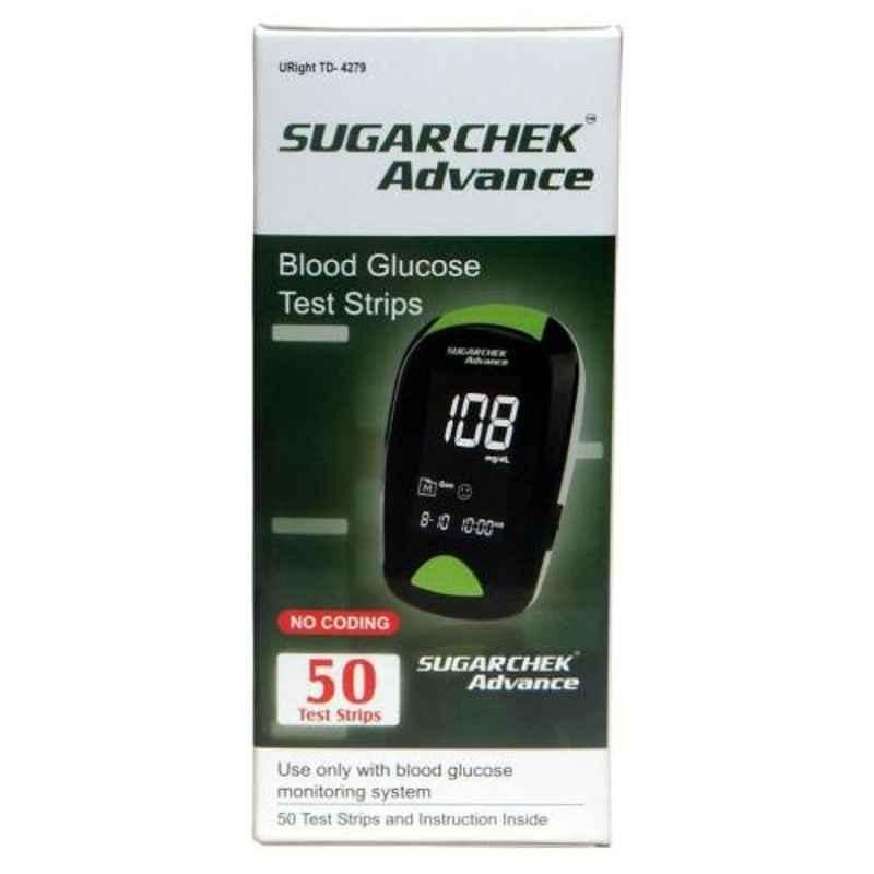 Sugarchek Advance Glucometer 50 Test Strips