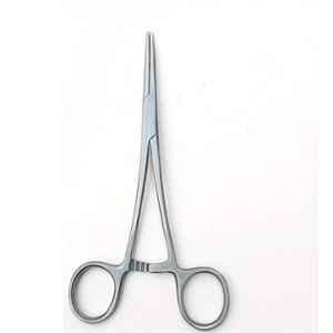 Forgesy 3 Pcs 6, 7 & 8 inch Stainless Steel Silver Straight Artery Forceps Set, SD454