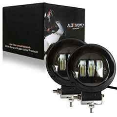 Buy Allextreme Ex Ifl Pcs Led W Cree Waterproof White Fog Headlight Lamp With Mounting