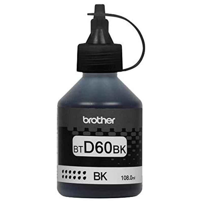 Brother BT D60BK 108ml Black Ink Bottle
