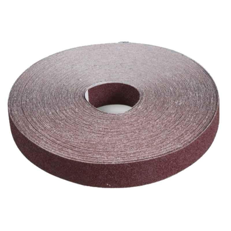 Beta 50mm 50m 80 Grit Corundum Abrasive Cloth Anti Waste Roll, 114930008