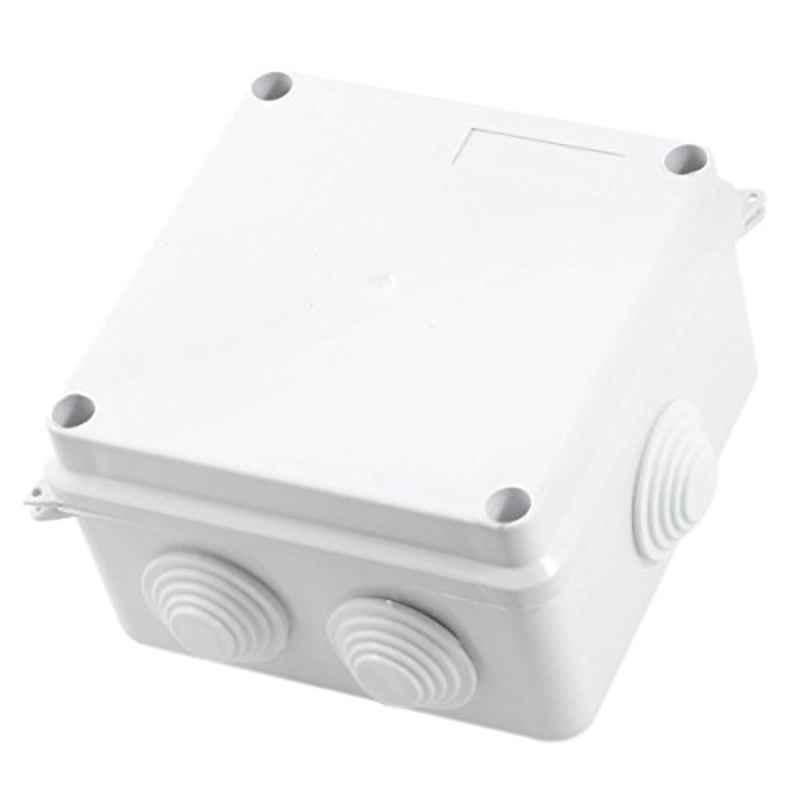 YXQ 100x100x70mm ABS & Rubber White Waterproof Junction Box, LMT0531AA