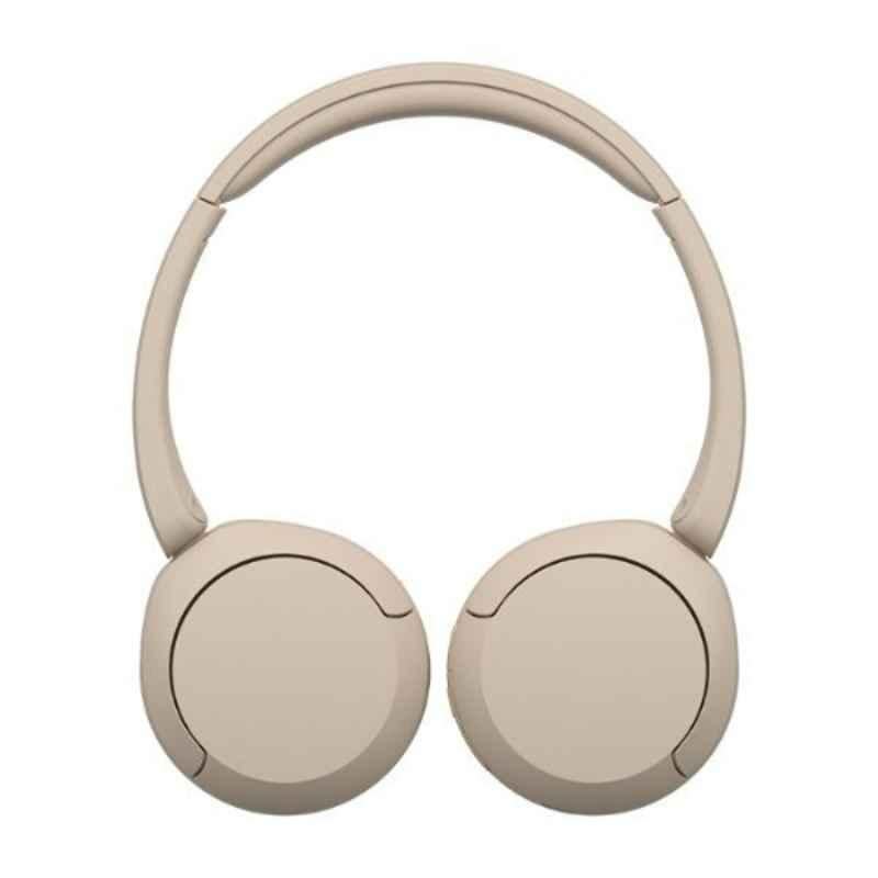 Sony 30mm 50hrs Beige Wireless On-Ear Headphone, WH-CH520/C