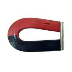 WKM 50x12x6mm Chrome Steel U Shape Horseshoe Magnet, KT90HM