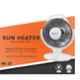 OZEN 800W 12 inch Sun Room Heater with Carbon Heating Element, OZ-H502