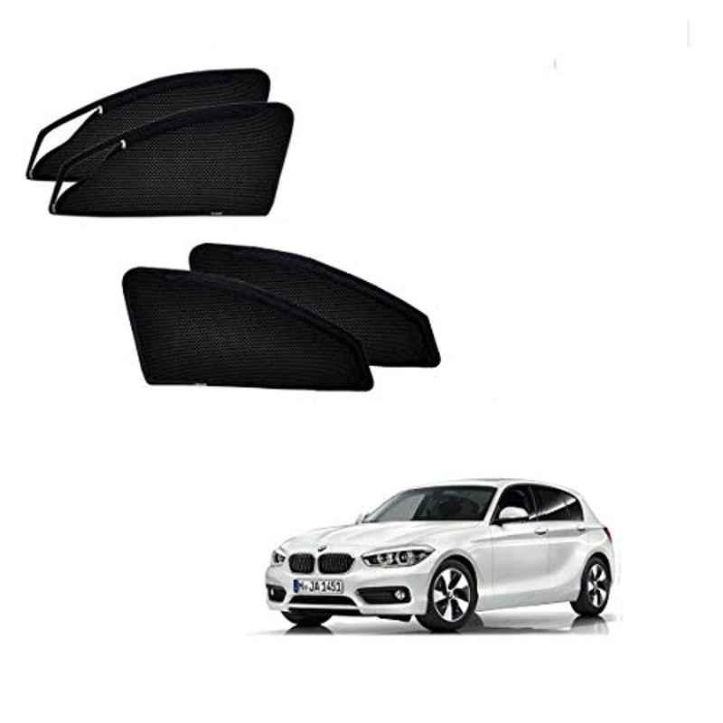 Kozdiko 4 Pcs Polyester Magnetic Zipper Car Sunshade Curtain Set for Audi S5