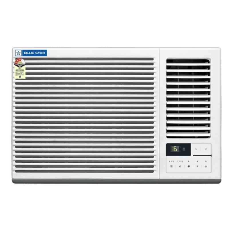 Blue Star 1.5 Ton 3 Star ABS White Fixed Speed Window AC with 2026 Model Year, WFA318GXU