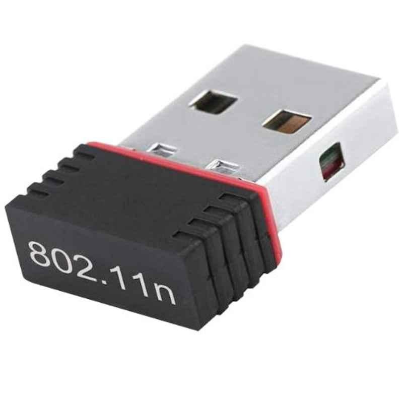 Immutable 2.4GHz 600Mbps Wireless Wi-Fi Adapter for PC with High Gain Antenna (Pack of 5)