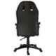 Modern India Seating Leatherette Cream & Black High Back Gaming Chair, MISG14