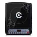 Candes Platino 1400W Push Button Black Induction Cooktop