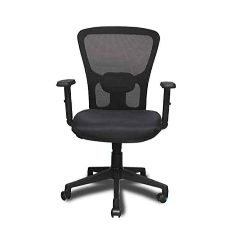 MRC Jazz MB Mesh Black Medium Back Revolving Executive Office Chair