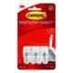 3M Command Small Plastic White Wire Hooks