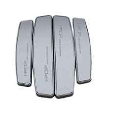 I-POP Metallic Silver Car Door Guard