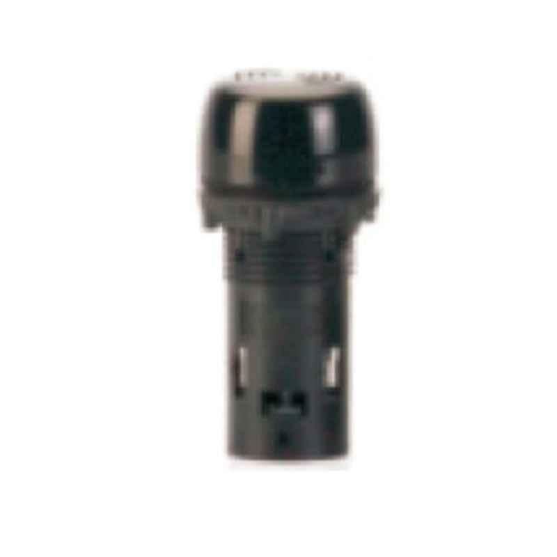 L&T 110 VAC 22.5 mm Hole Diameter Black Colour Panel Mounted Buzzer, EG15R00C110A