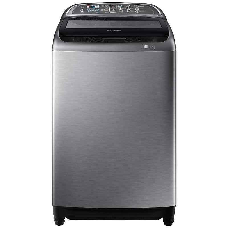 Samsung WA11J5751SP/TL 11Kg 5 Star Silver Fully Automatic Top Load Inverter Washing Machine with Wobble Technology