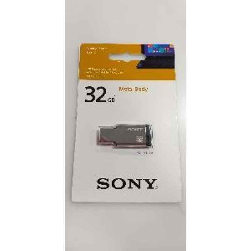 Sony 32Gb Pendrive Matel 2Year Warranty Pen Drive