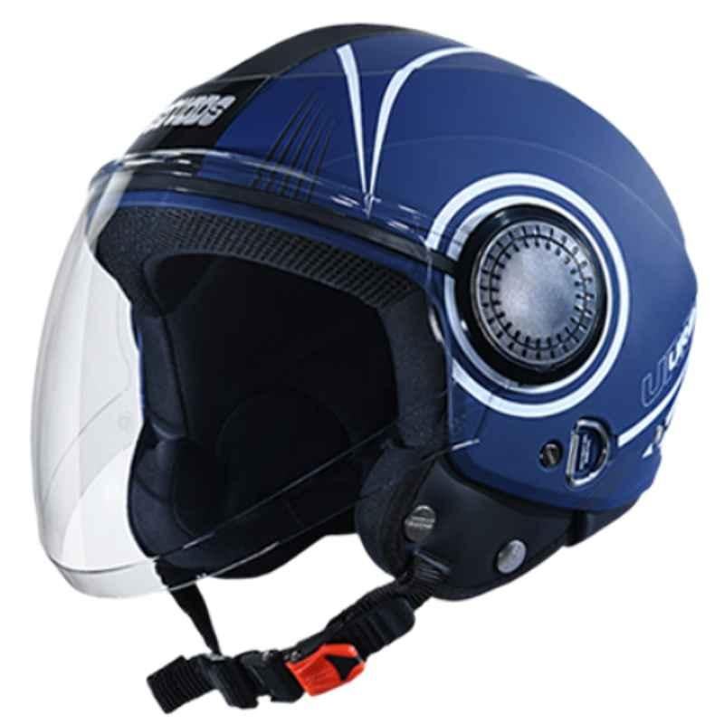 buy-studds-urban-super-d1-matt-blue-open-face-motorcycle-helmet-size