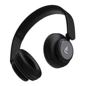 boAt Rockerz 450R Black On Ear Bluetooth Headphone