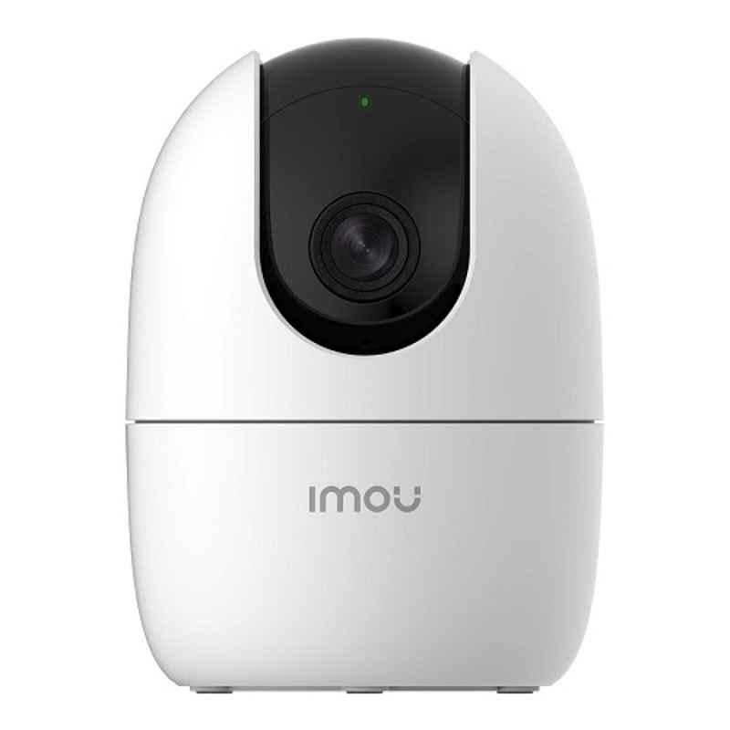 Imou Full HD 1080P 360 Degree WiFi Security Camera (White) with Alexa & Google Assistant, 2-Way Audio, Night Vision, Up to 256GB SD Card Support & Ranger 2