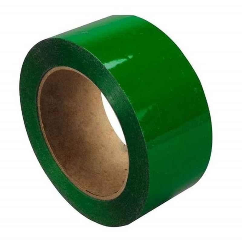 Apac Coloured BOPP Tape, 48 mmx1000 Yards, Green, 3 Rolls/Pack