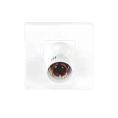 Gold Coast Trendy 6A Polycarbonate White Batten Holder, 2167-WH