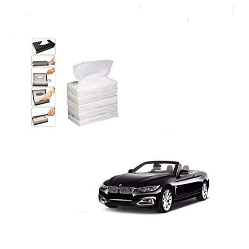 Kozdiko 100 Pulls Dispenser Box Refiller Tissue Paper with 200 Sheets for BMW 4 Series (Pack of 5)