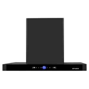 Faber Bloom 1500m3/hr 90cm Black Manual Wall Mounting Chimney, 345.0717.217