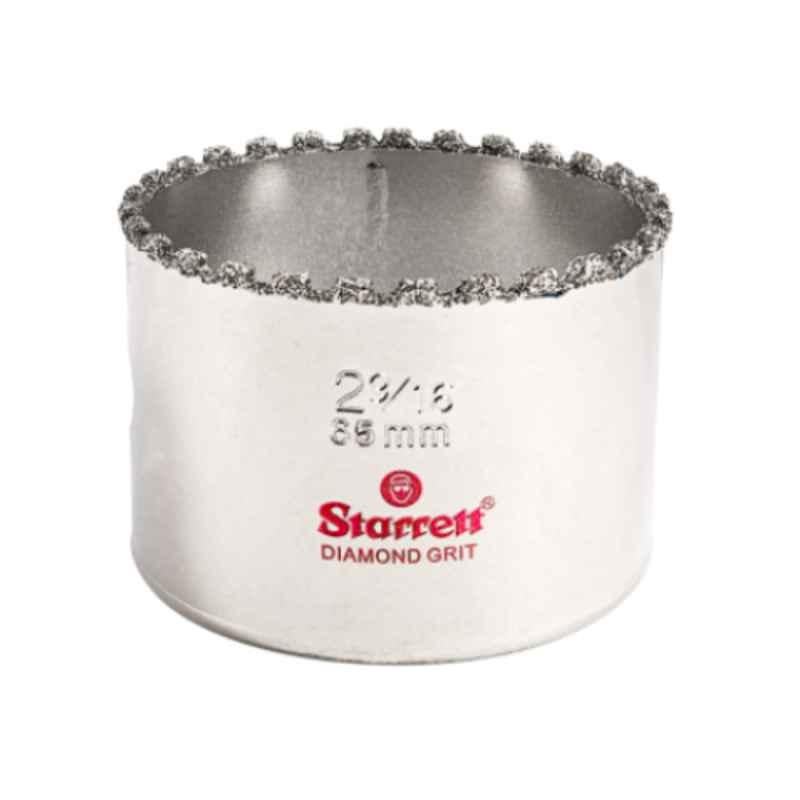 Starrett 65mm Silver Diamond Grit Hole Saw, KD0296-N