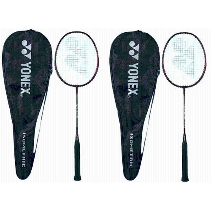 Yonex GR 303i 88g Red Strung Badminton Racquet (Pack of 2)