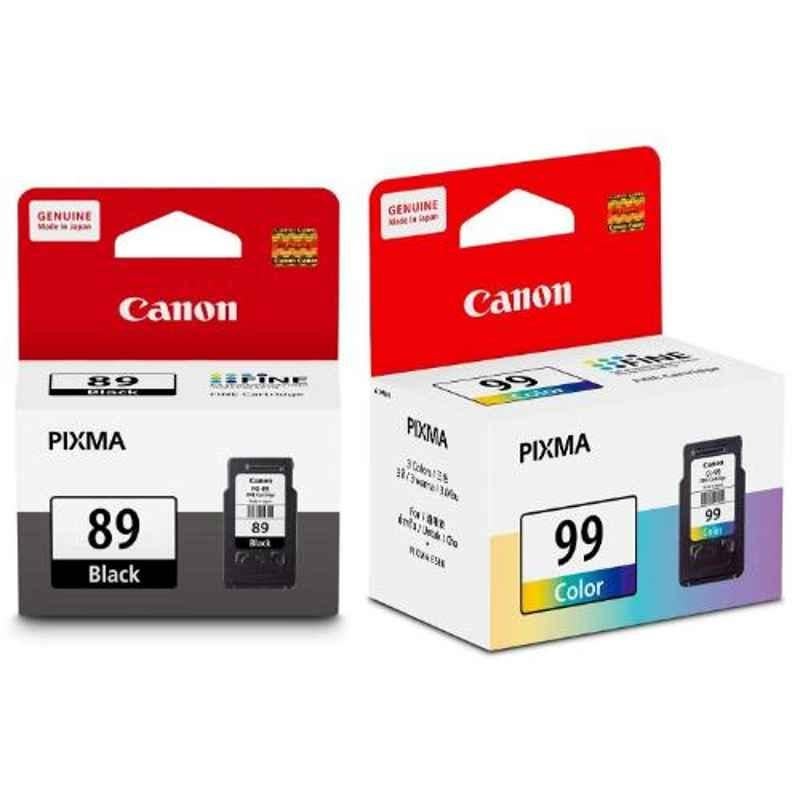 Canon Pixma PG89 Black & CL99 Colour Ink Cartridge Combo