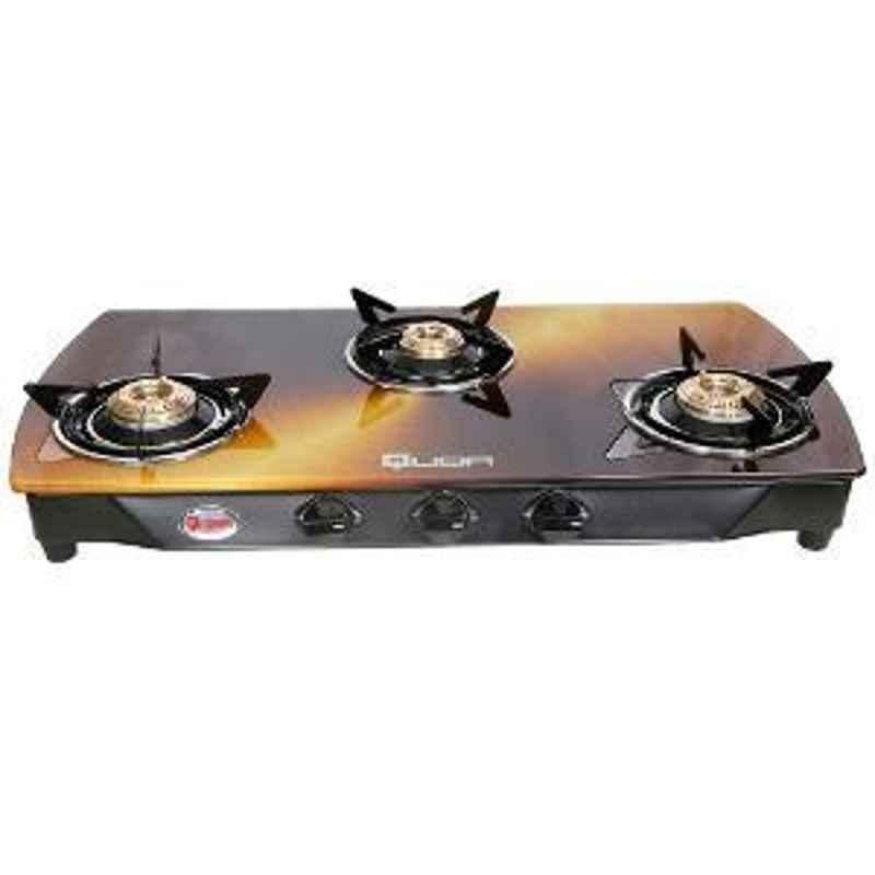 Quba B3 Arc Copper Manual Ignition Gas Stove with 3 Burner
