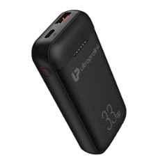 Ultraprolink Juice-UP 33 10000mAh 33W Black Pocket Compact Power Bank with QC-PD-PPS, UM1122BLK