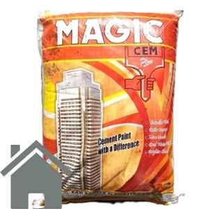 Magic Paints Cem Plus 25kg Dove Grey Matte Finish Decorative Waterproof Cement Paint