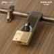 Godrej Sherlock Brass Padlock (3 Keys), 7672