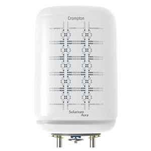 Crompton Storage Water Heater 15L White And Blue Solarium Aura1 ASWH1315-WHT/BLU