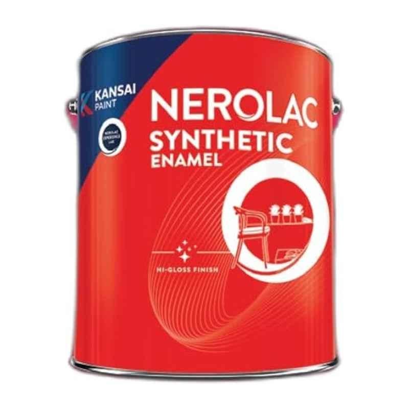Nerolac Synthetic 1 Litre Ad Grey High Gloss Enamel Oil Base Paint for Wood, Metal, FastDrying, Scratch & Rust Resistant