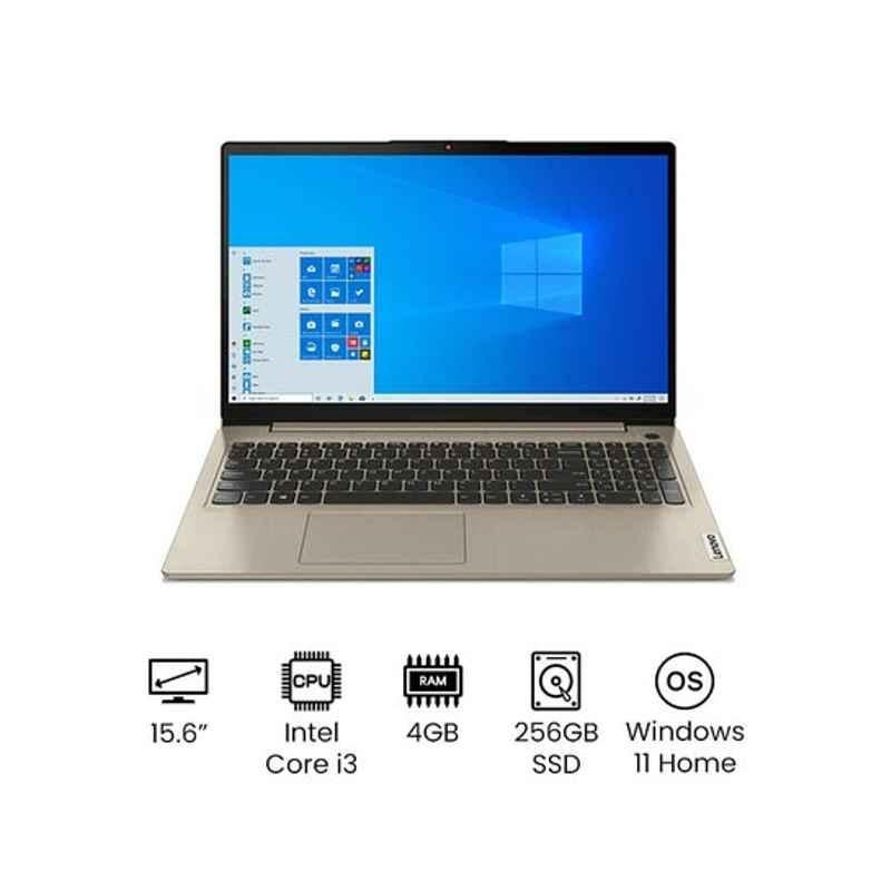Lenovo Core i3 4GB 15.6 inch Dual Core SSD Sand Laptop, 82H801GVUS