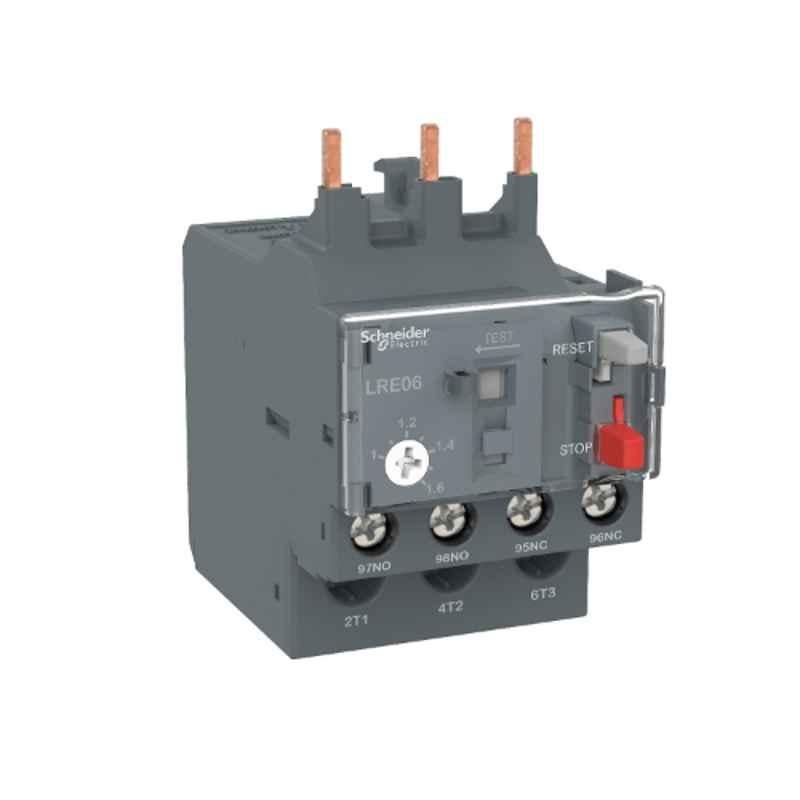 Schneider Electric 4-6A 1 NO+1 NC 3 Pole EasyPact TVS Differential Thermal Overload Relay, LRE10